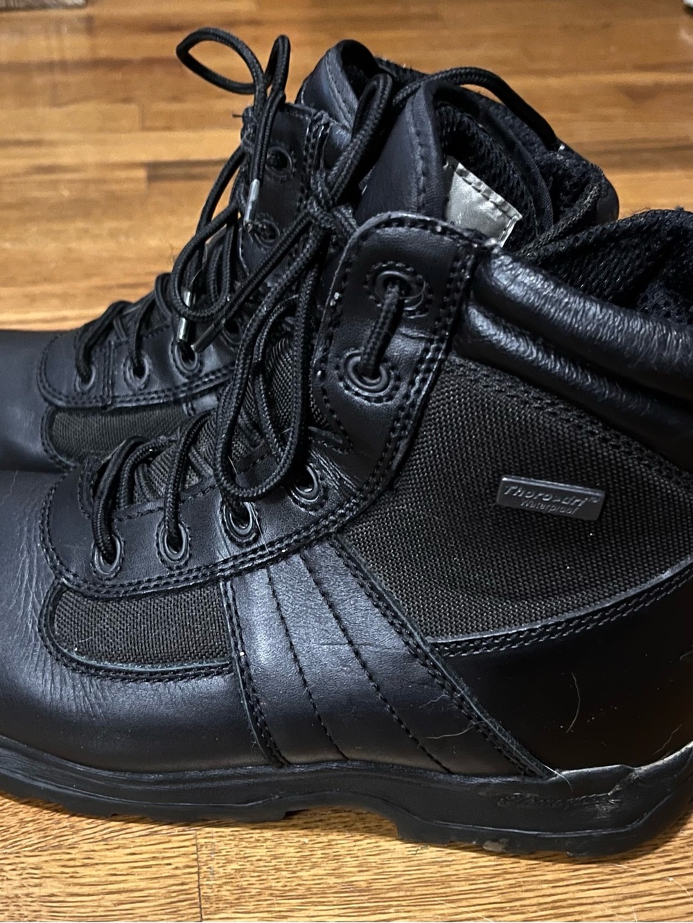 Thorogood Deuce Series Waterproof Safety Toe Side-Zip Tactical Boot sz 8